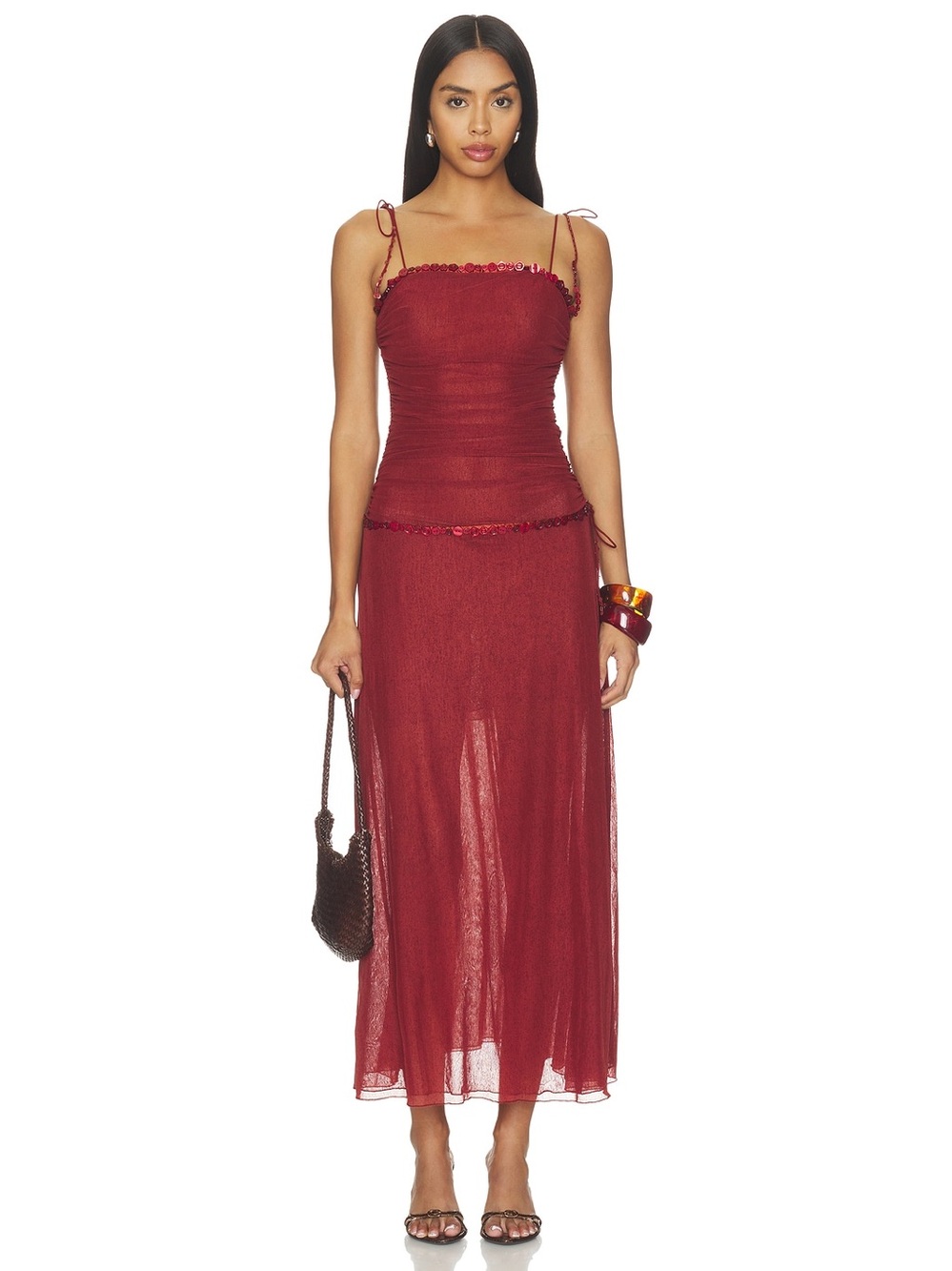 New Free People Pearl Drift Maxie Dress Size L